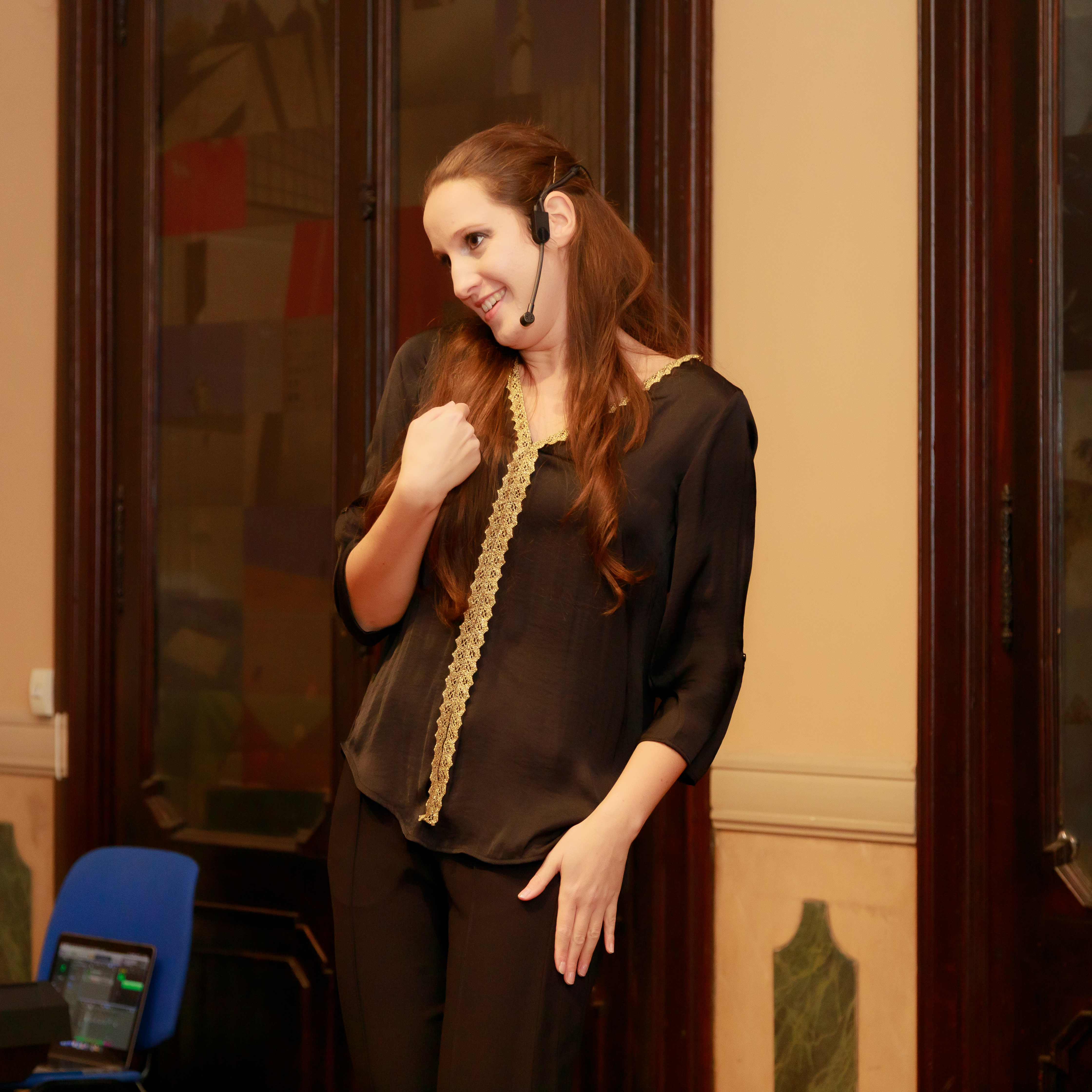 Foto dallo spettacolo teatrale "Elena Cornaro - Per tutte le altre" - Silvia Gualtieri e Gli Enarmonici