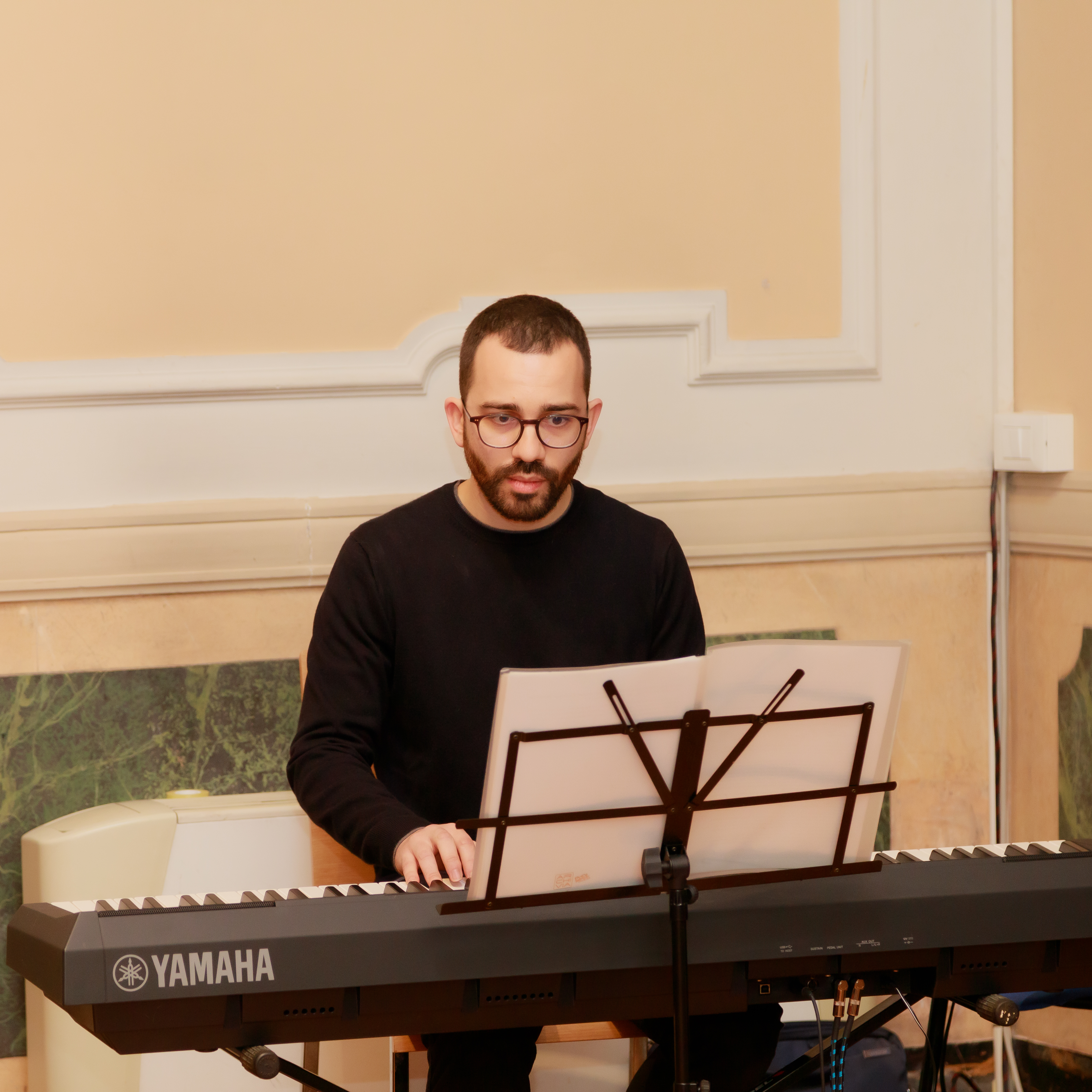 Foto dallo spettacolo teatrale "Elena Cornaro - Per tutte le altre" - Silvia Gualtieri e Gli Enarmonici