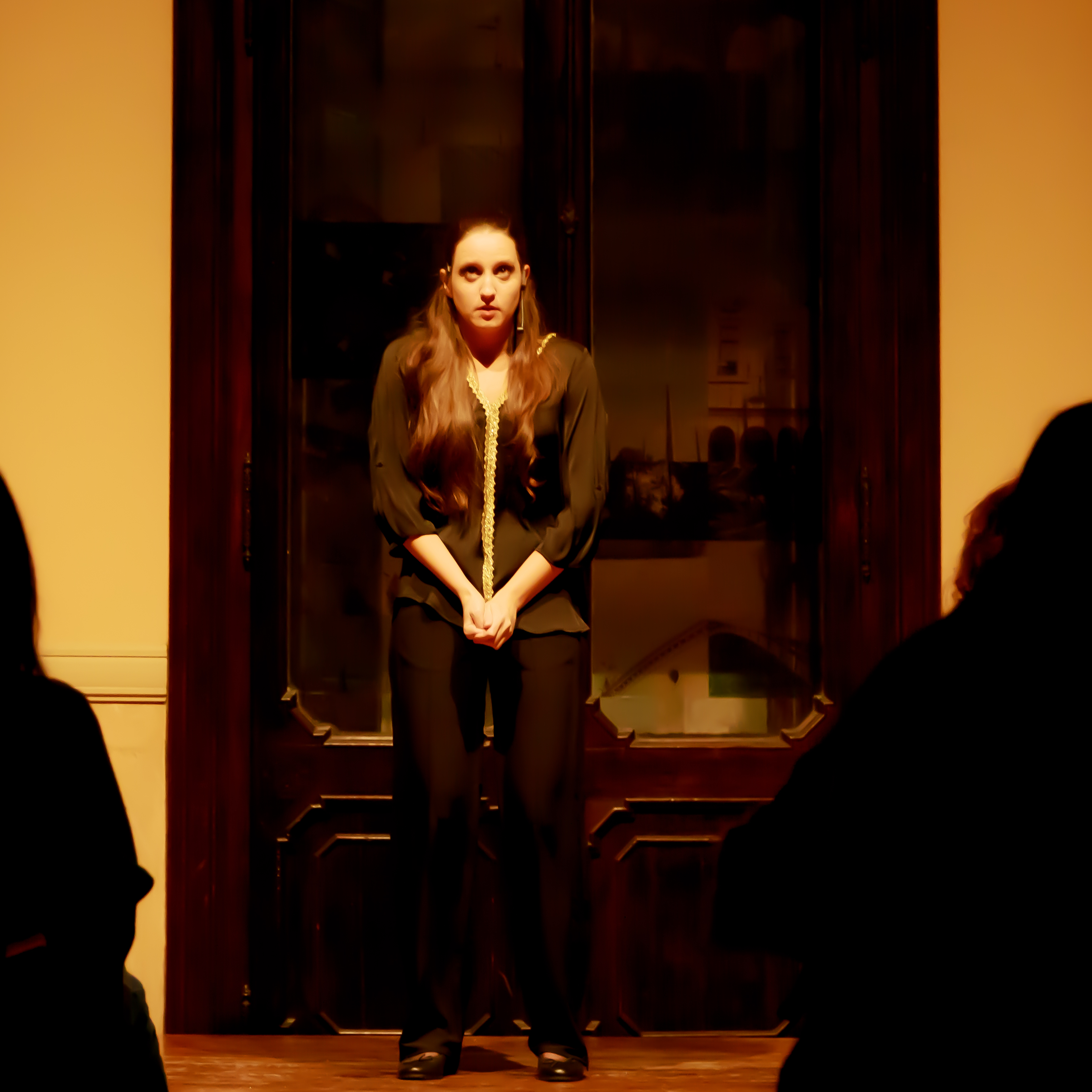 Foto dallo spettacolo teatrale "Elena Cornaro - Per tutte le altre" - Silvia Gualtieri e Gli Enarmonici