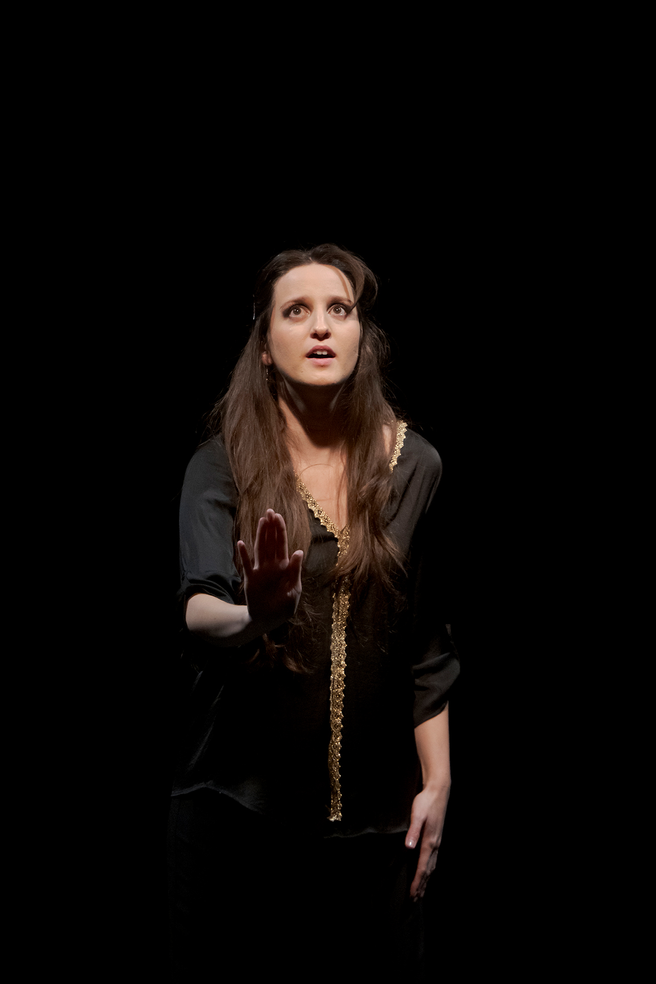 Foto dallo spettacolo teatrale "Elena Cornaro - Per tutte le altre" - Silvia Gualtieri e Gli Enarmonici