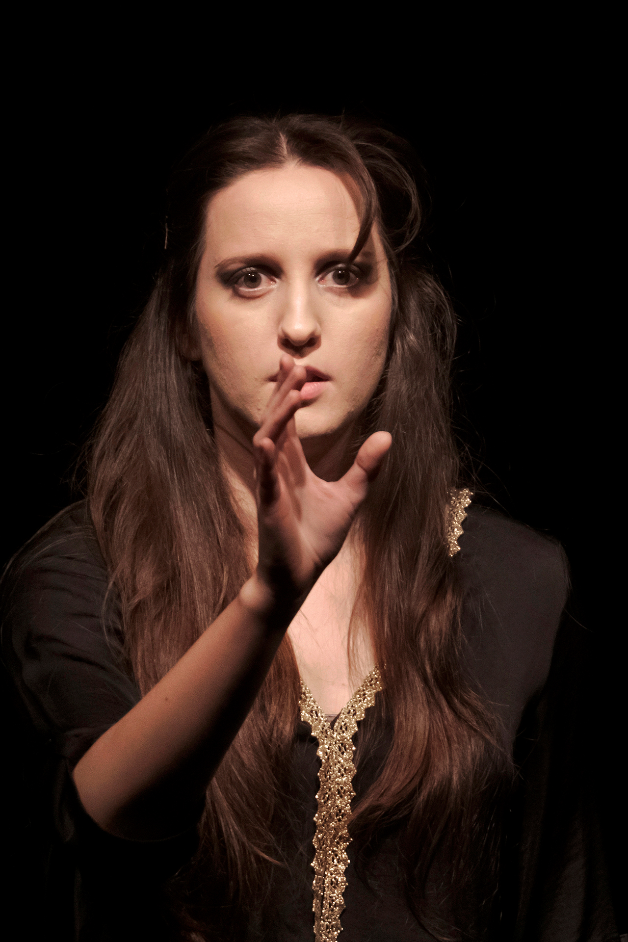 Foto dallo spettacolo teatrale "Elena Cornaro - Per tutte le altre" - Silvia Gualtieri e Gli Enarmonici